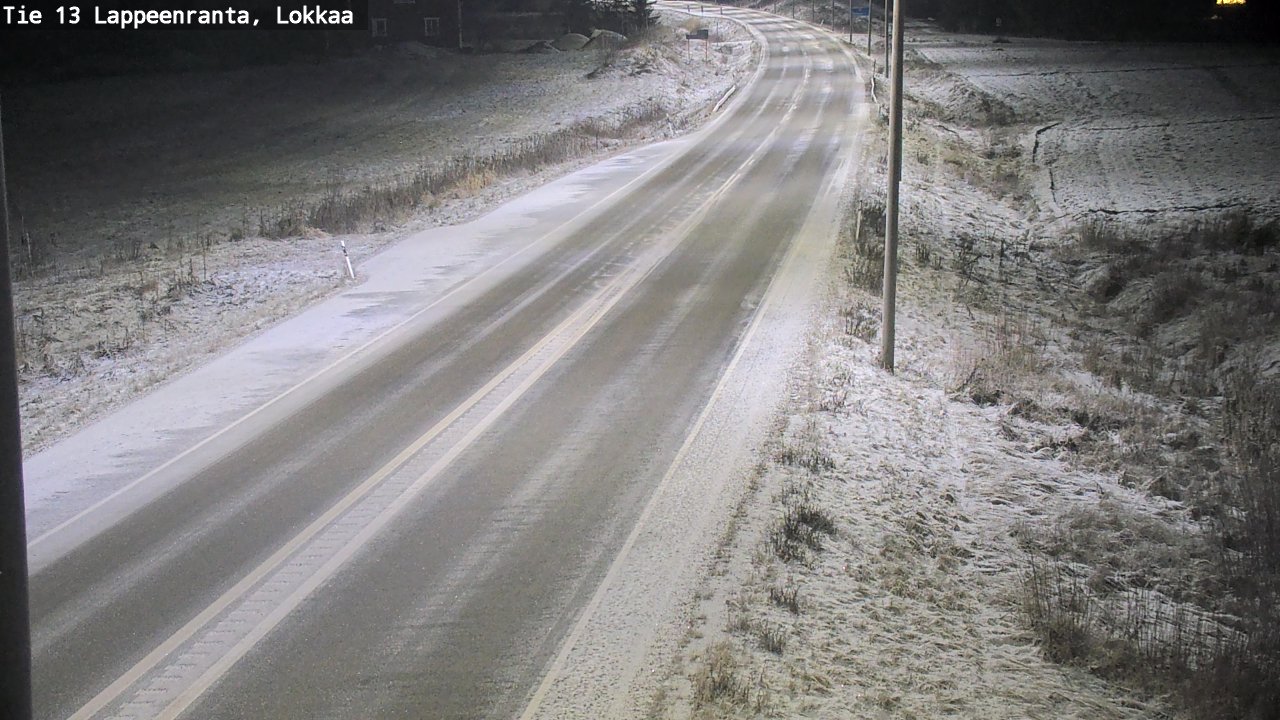 Kelikamerat Kuva Tie 13 Lokkaan suora, Lappeenranta, Etelä-Karjala