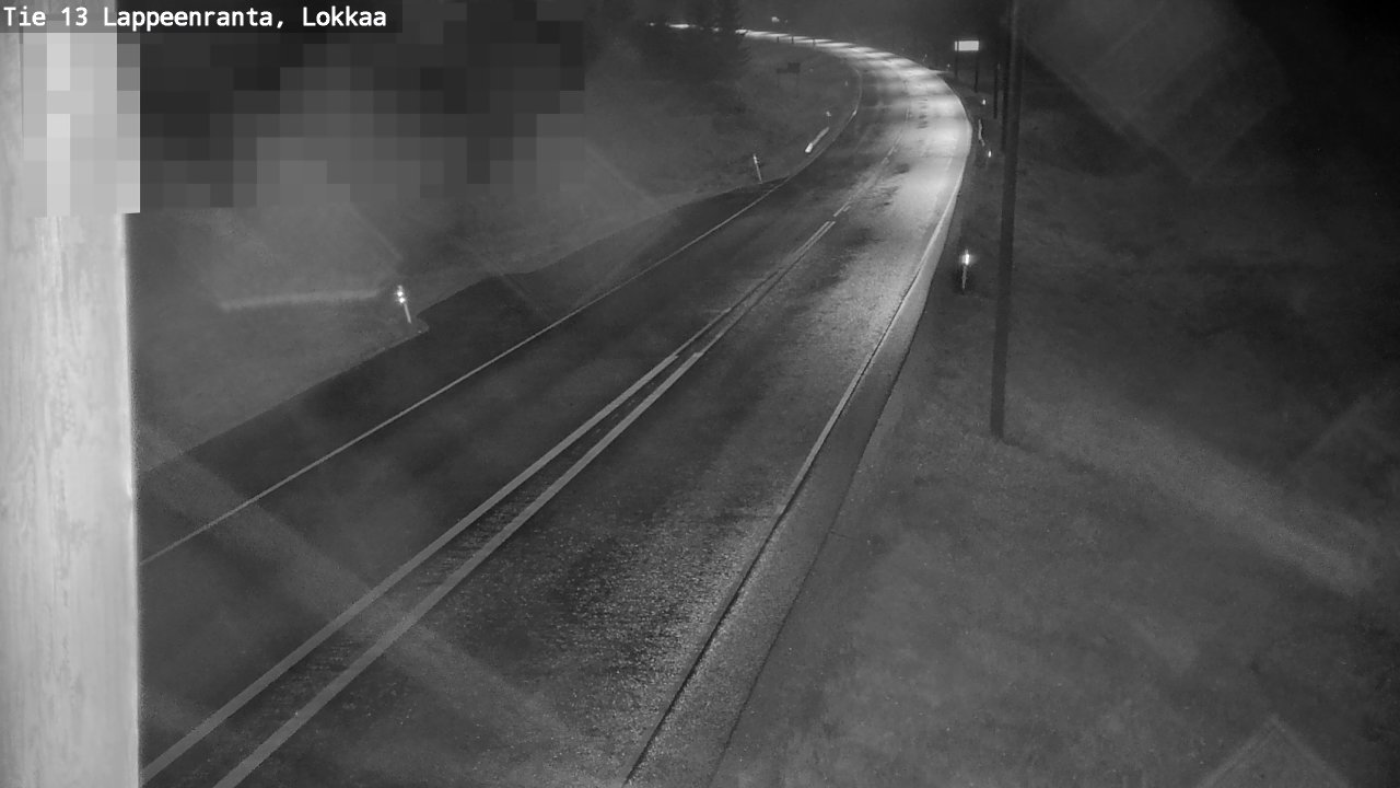 Kelikamerat Kuva Tie 13 Lokkaan suora, Lappeenranta, Etelä-Karjala