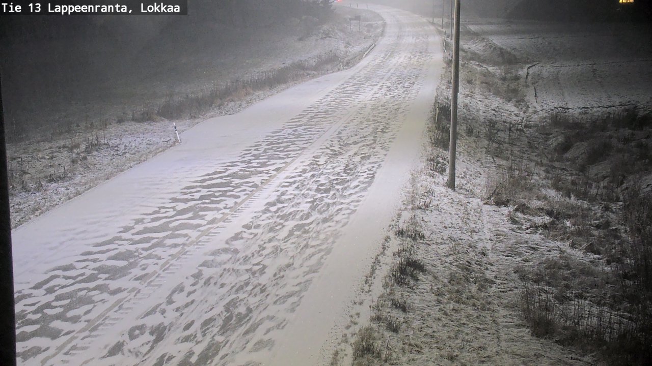Kelikamerat Kuva Tie 13 Lokkaan suora, Lappeenranta, Etelä-Karjala