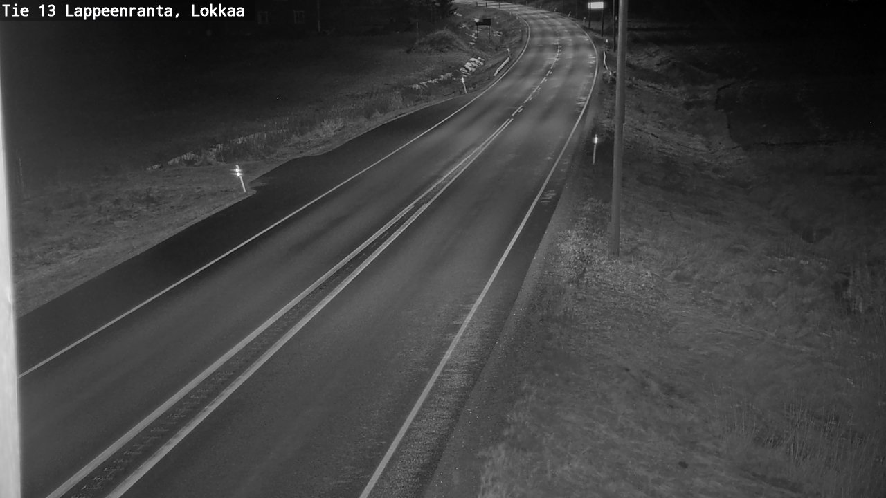 Kelikamerat Kuva Tie 13 Lokkaan suora, Lappeenranta, Etelä-Karjala