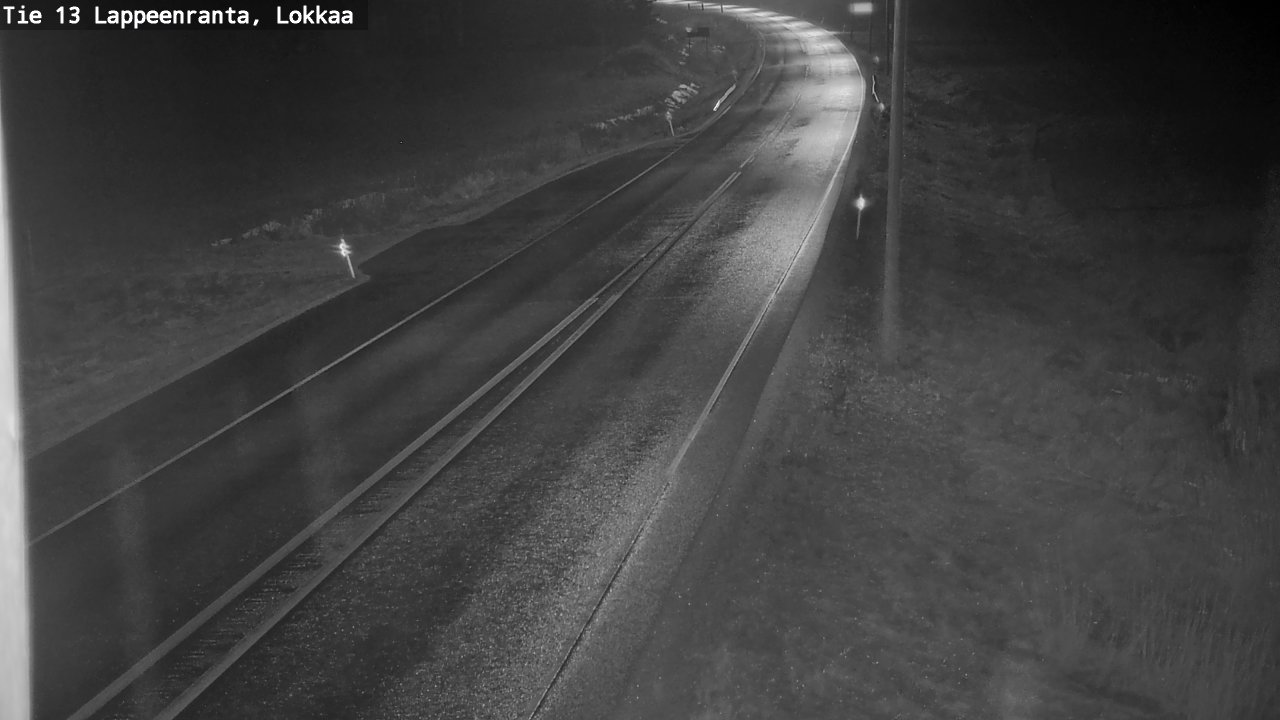 Kelikamerat Kuva Tie 13 Lokkaan suora, Lappeenranta, Etelä-Karjala
