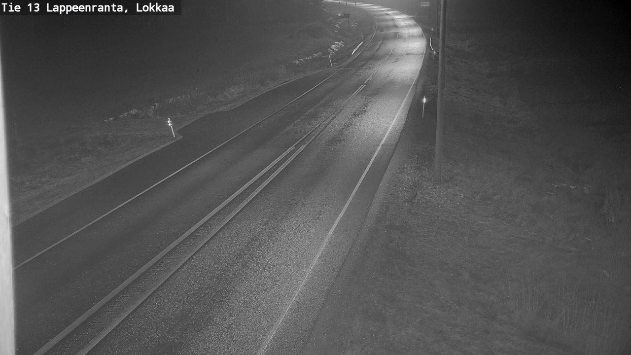 Kelikamerat Kuva Tie 13 Lokkaan suora, Lappeenranta, Etelä-Karjala