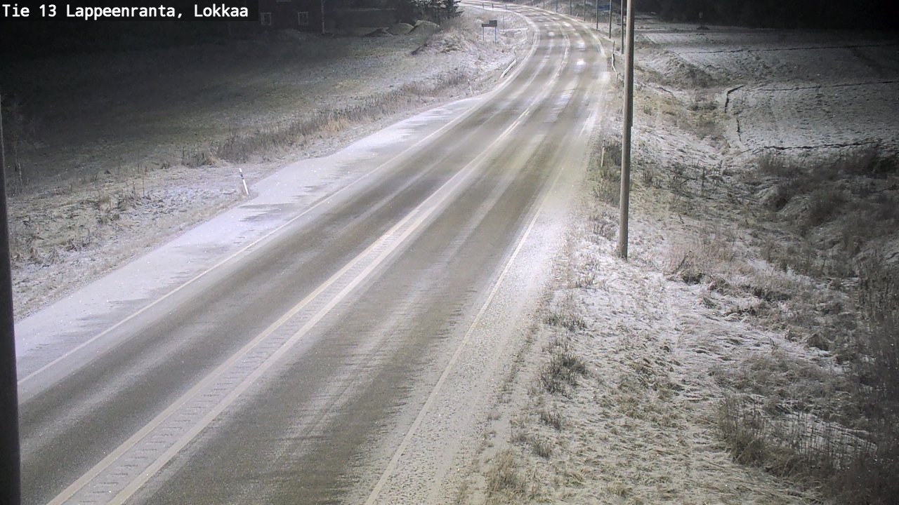 Kelikamerat Kuva Tie 13 Lokkaan suora, Lappeenranta, Etelä-Karjala
