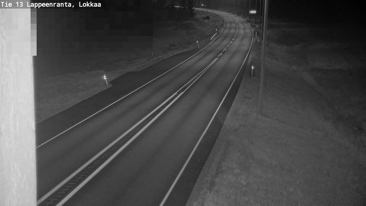 Kelikamerat Kuva Tie 13 Lokkaan suora, Lappeenranta, Etelä-Karjala