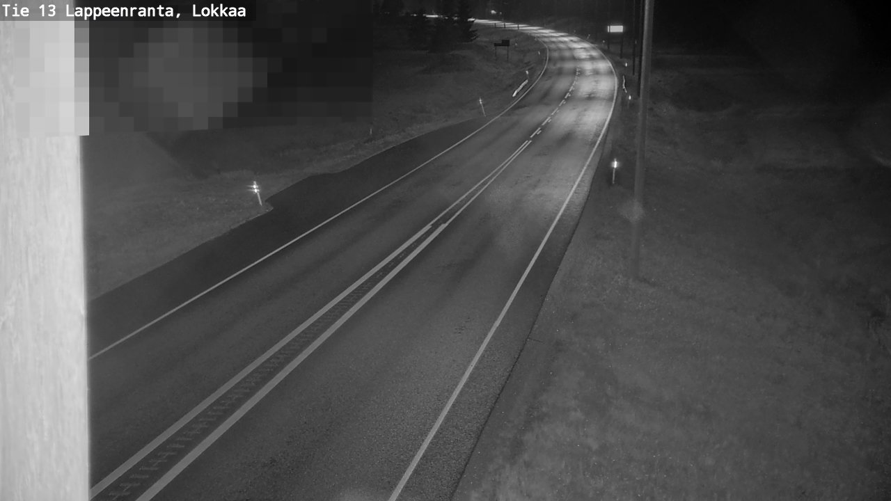 Kelikamerat Kuva Tie 13 Lokkaan suora, Lappeenranta, Etelä-Karjala