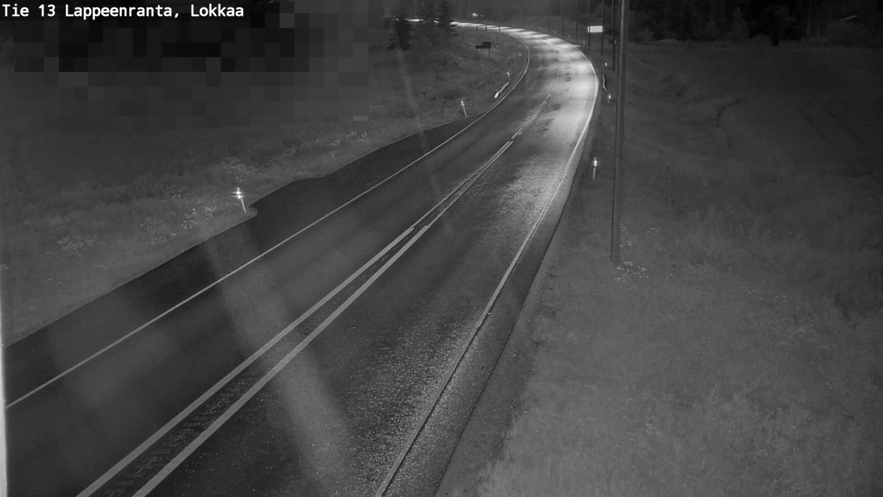 Kelikamerat Kuva Tie 13 Lokkaan suora, Lappeenranta, Etelä-Karjala