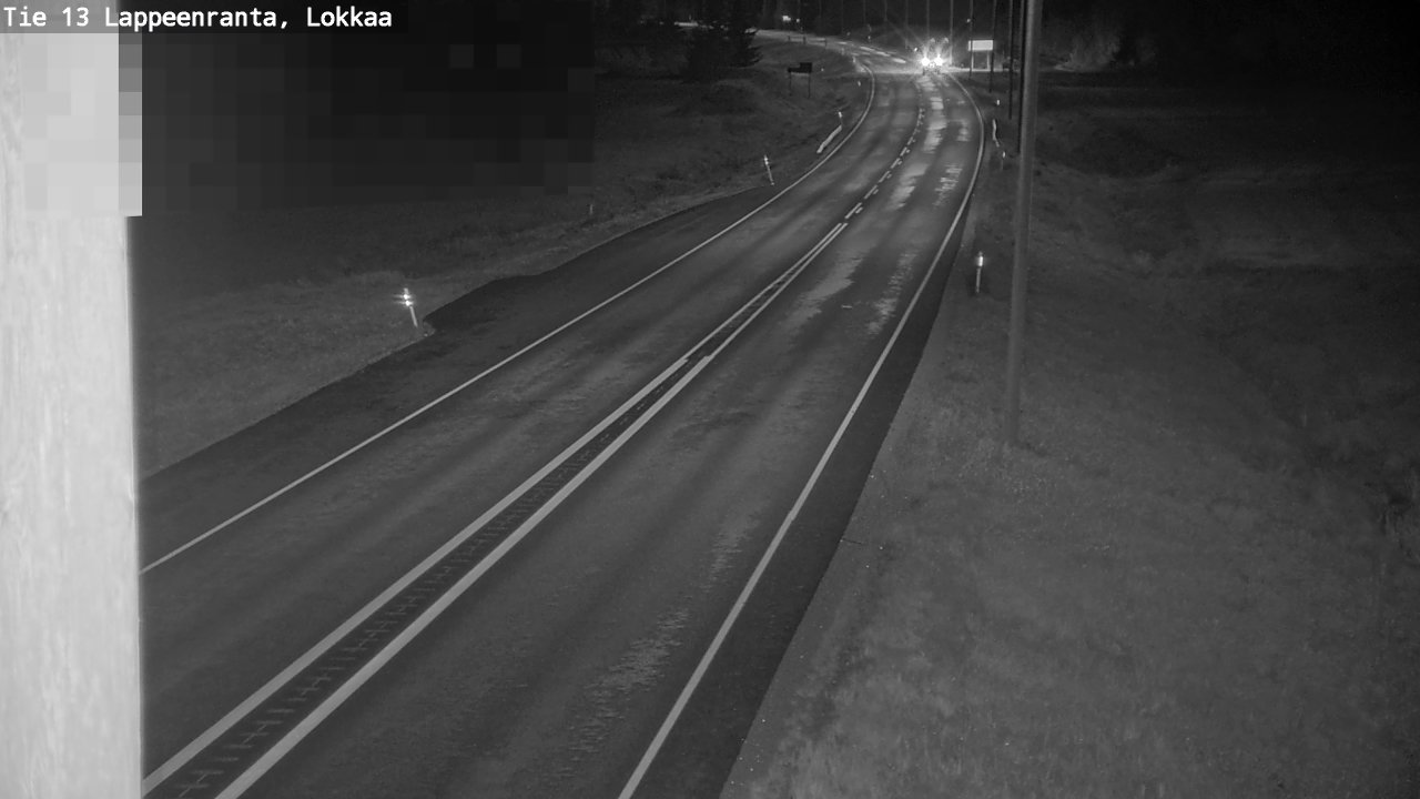 Kelikamerat Kuva Tie 13 Lokkaan suora, Lappeenranta, Etelä-Karjala