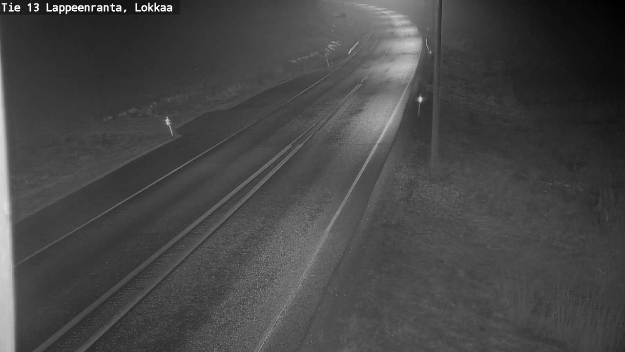 Kelikamerat Kuva Tie 13 Lokkaan suora, Lappeenranta, Etelä-Karjala