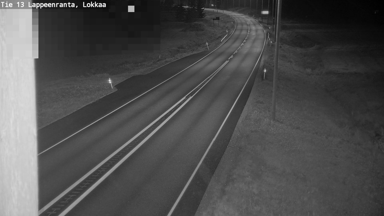 Kelikamerat Kuva Tie 13 Lokkaan suora, Lappeenranta, Etelä-Karjala