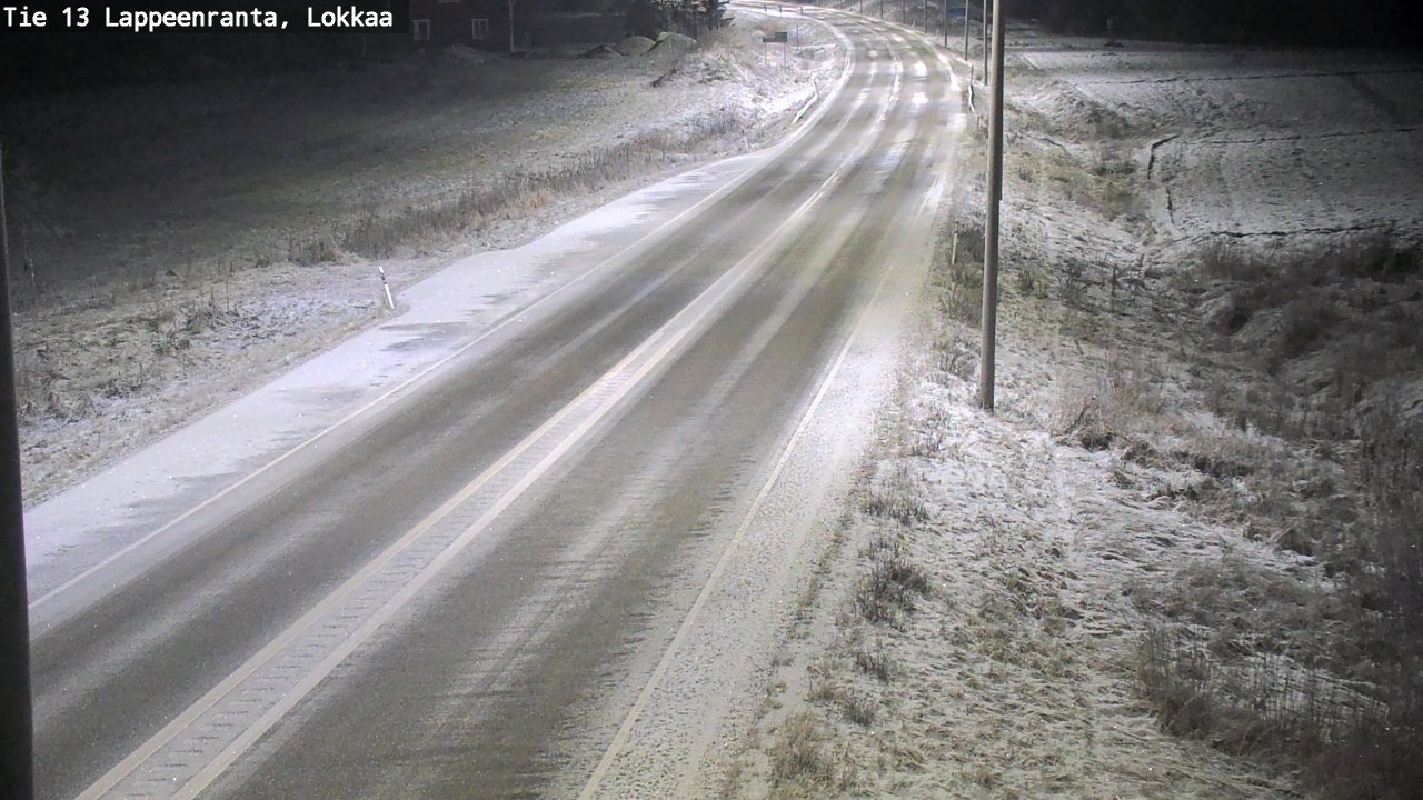 Kelikamerat Kuva Tie 13 Lokkaan suora, Lappeenranta, Etelä-Karjala