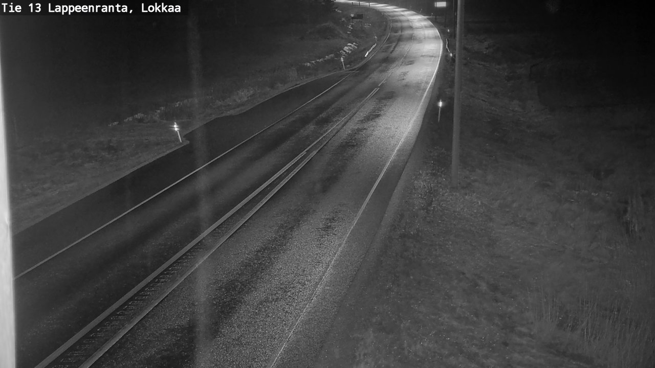 Kelikamerat Kuva Tie 13 Lokkaan suora, Lappeenranta, Etelä-Karjala