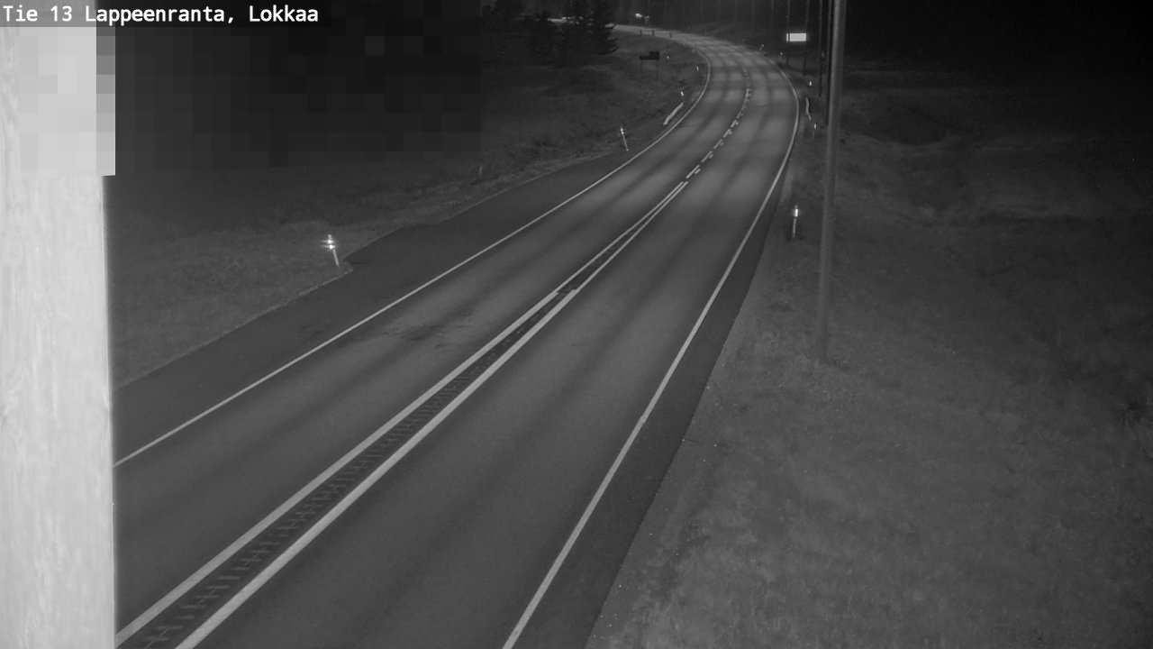 Kelikamerat Kuva Tie 13 Lokkaan suora, Lappeenranta, Etelä-Karjala
