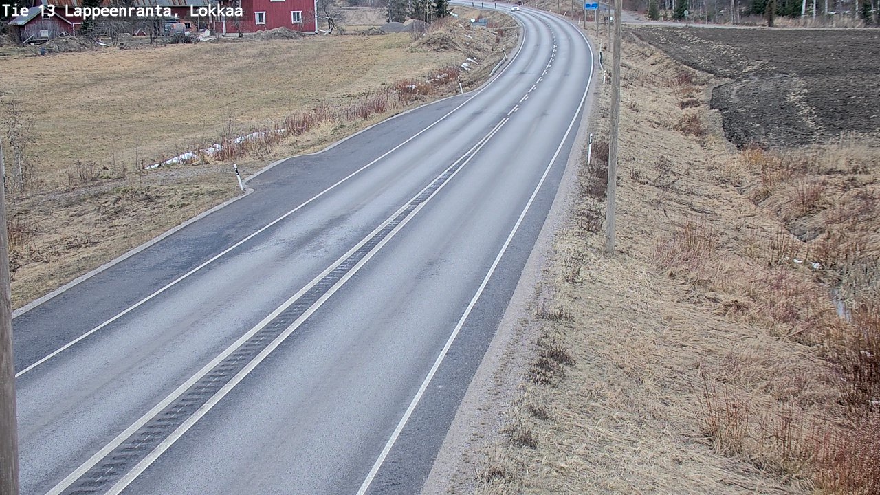 Kelikamerat Kuva Tie 13 Lokkaan suora, Lappeenranta, Etelä-Karjala
