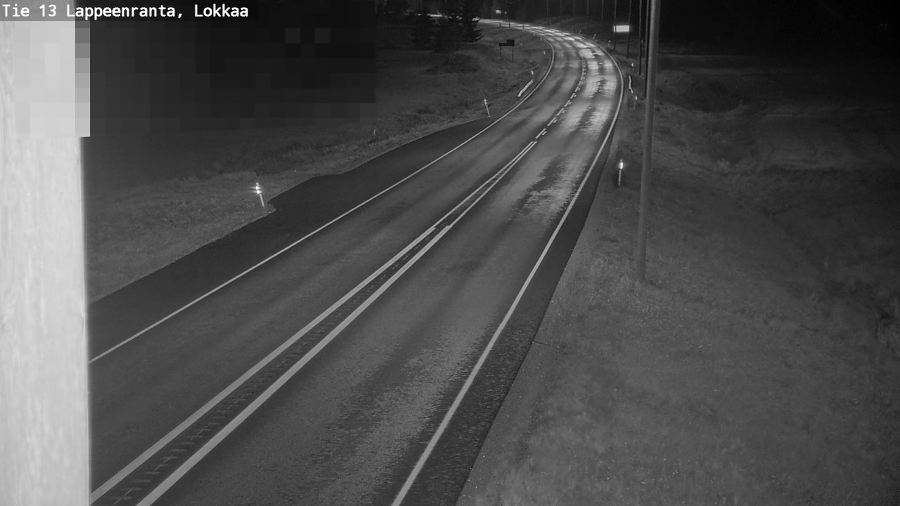 Kelikamerat Kuva Tie 13 Lokkaan suora, Lappeenranta, Etelä-Karjala