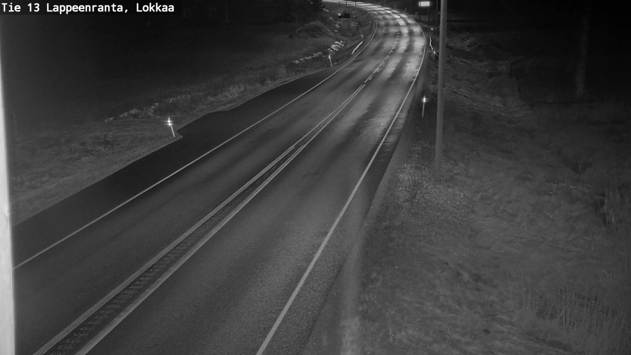 Kelikamerat Kuva Tie 13 Lokkaan suora, Lappeenranta, Etelä-Karjala
