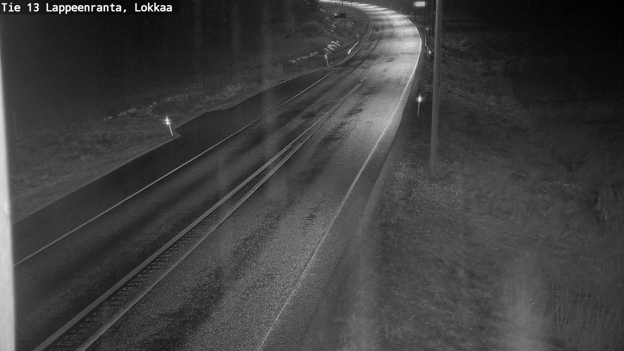 Kelikamerat Kuva Tie 13 Lokkaan suora, Lappeenranta, Etelä-Karjala