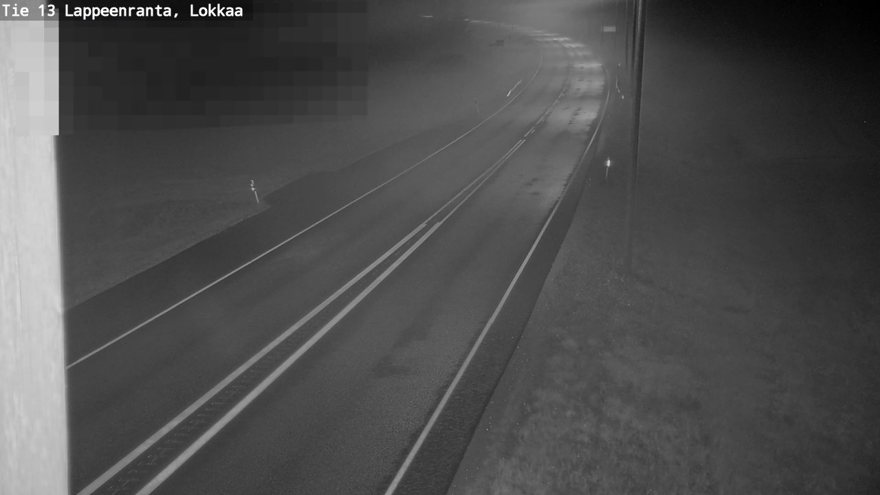 Kelikamerat Kuva Tie 13 Lokkaan suora, Lappeenranta, Etelä-Karjala