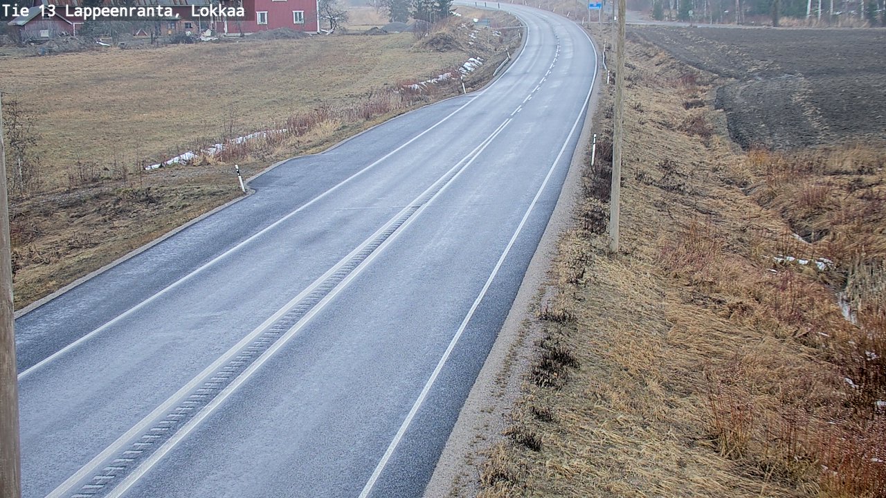 Kelikamerat Kuva Tie 13 Lokkaan suora, Lappeenranta, Etelä-Karjala