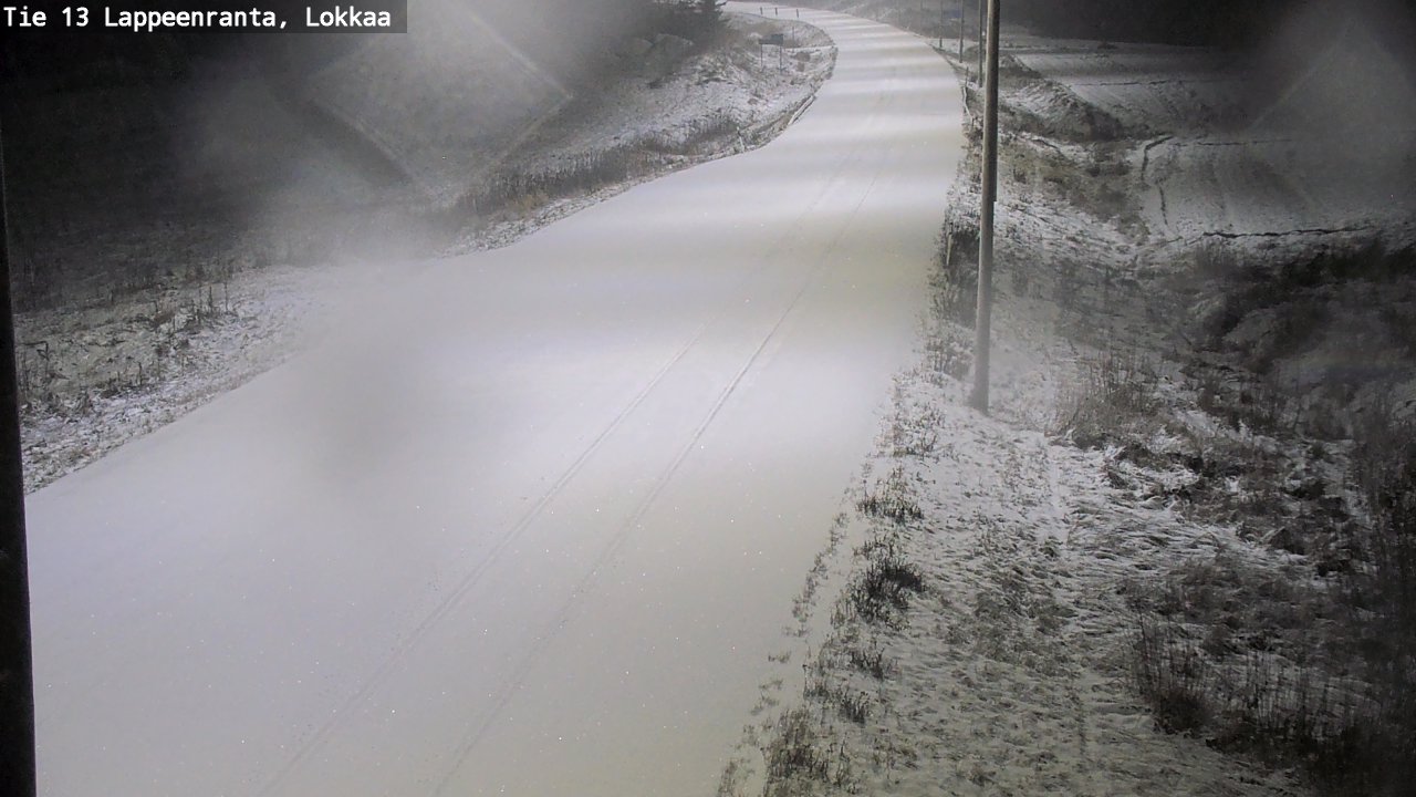 Kelikamerat Kuva Tie 13 Lokkaan suora, Lappeenranta, Etelä-Karjala