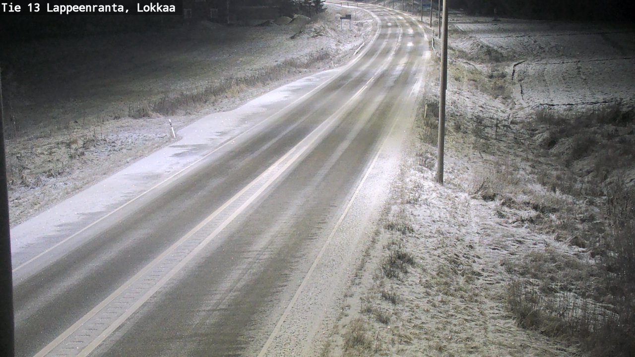 Kelikamerat Kuva Tie 13 Lokkaan suora, Lappeenranta, Etelä-Karjala