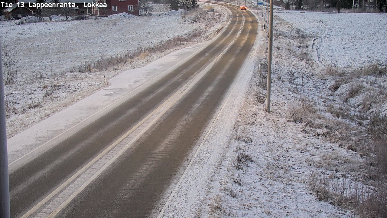 Kelikamerat Kuva Tie 13 Lokkaan suora, Lappeenranta, Etelä-Karjala