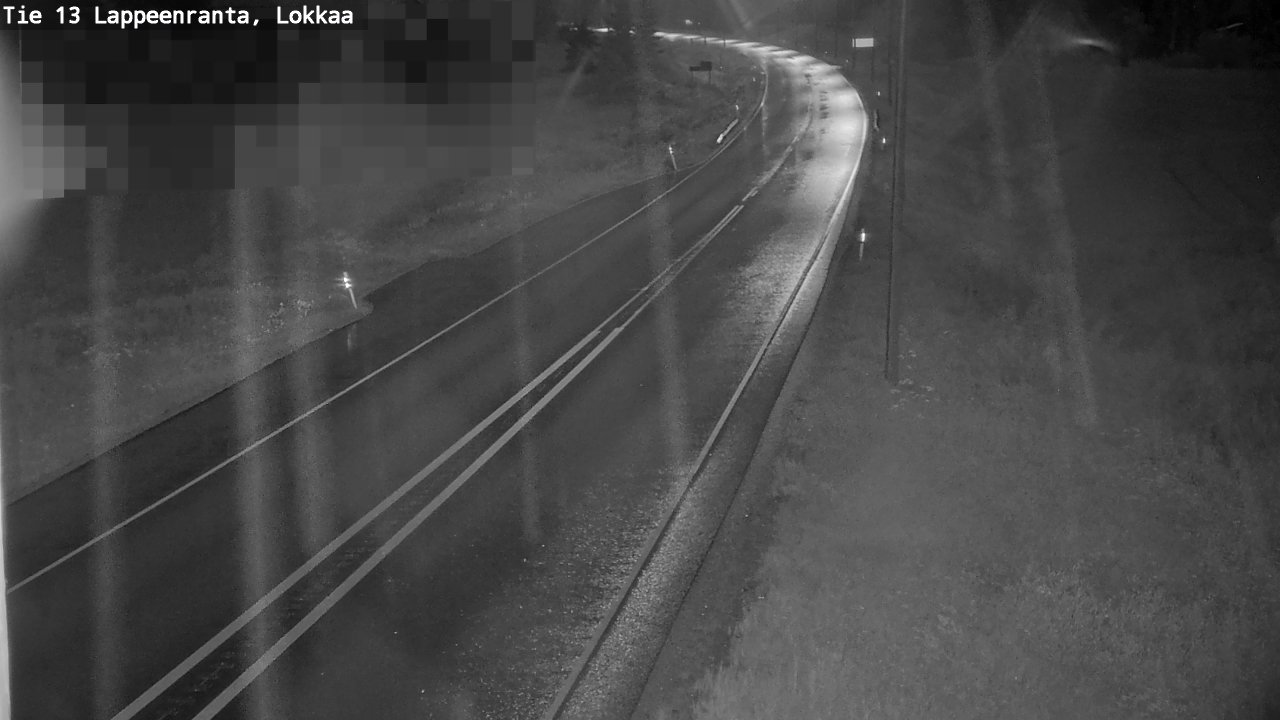 Kelikamerat Kuva Tie 13 Lokkaan suora, Lappeenranta, Etelä-Karjala