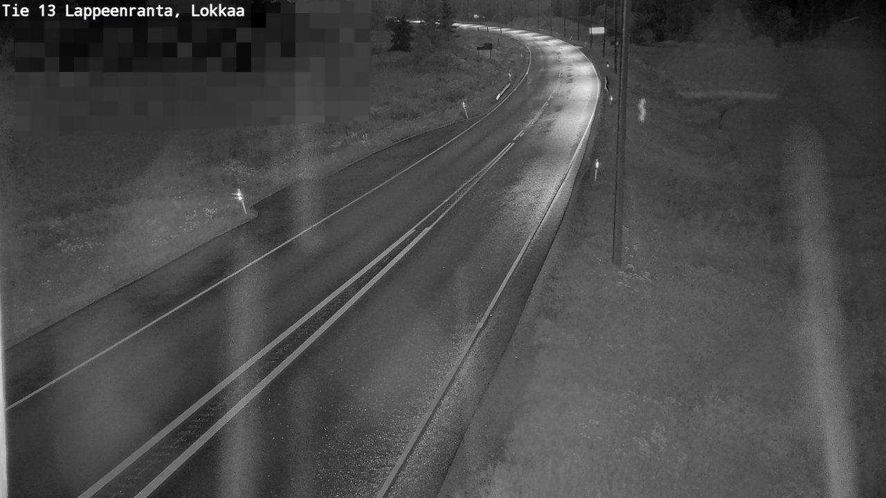 Kelikamerat Kuva Tie 13 Lokkaan suora, Lappeenranta, Etelä-Karjala