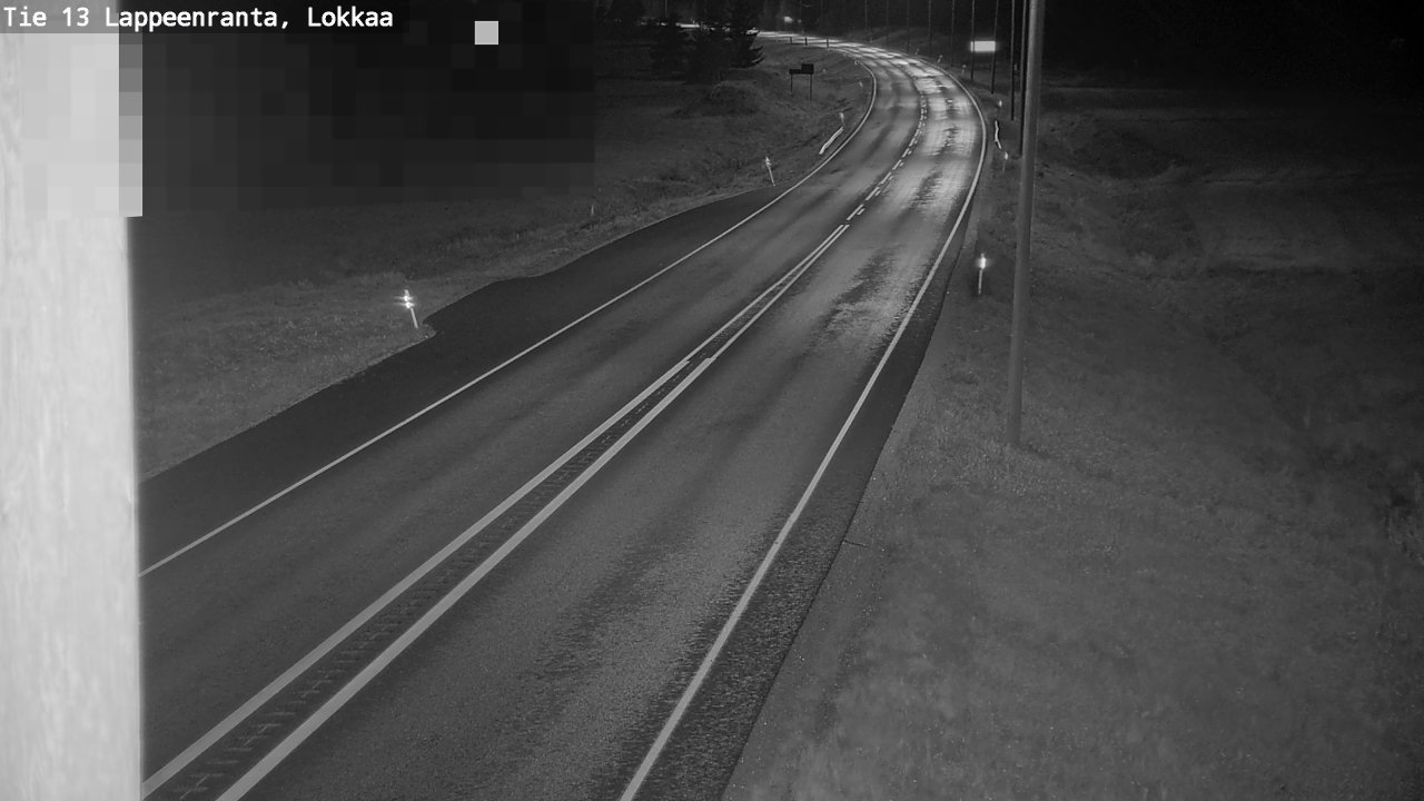 Kelikamerat Kuva Tie 13 Lokkaan suora, Lappeenranta, Etelä-Karjala
