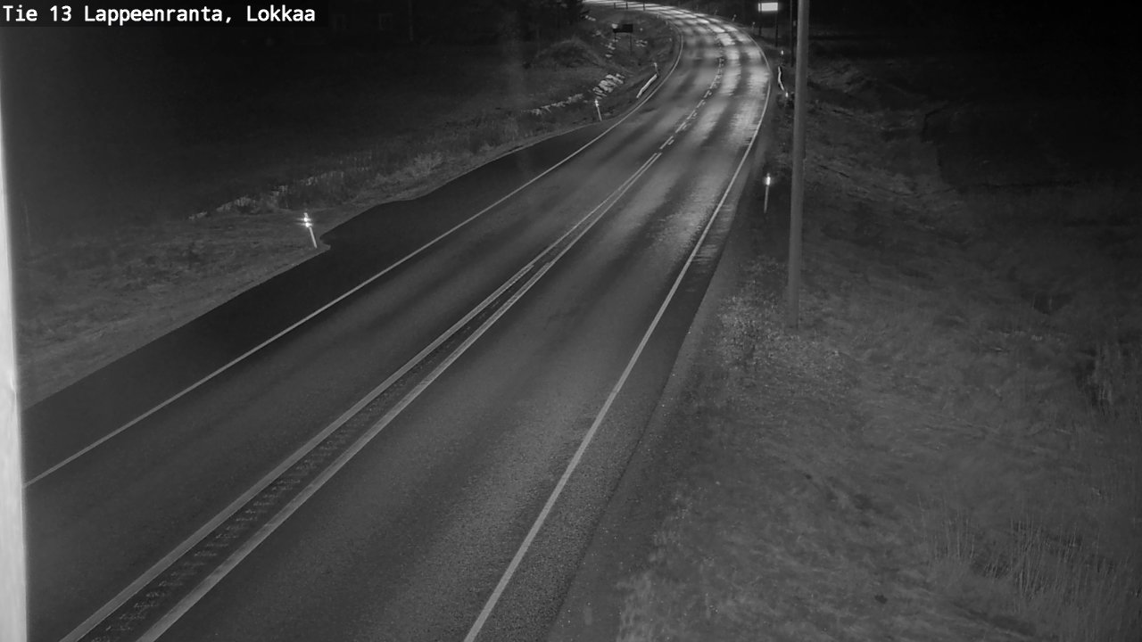 Kelikamerat Kuva Tie 13 Lokkaan suora, Lappeenranta, Etelä-Karjala