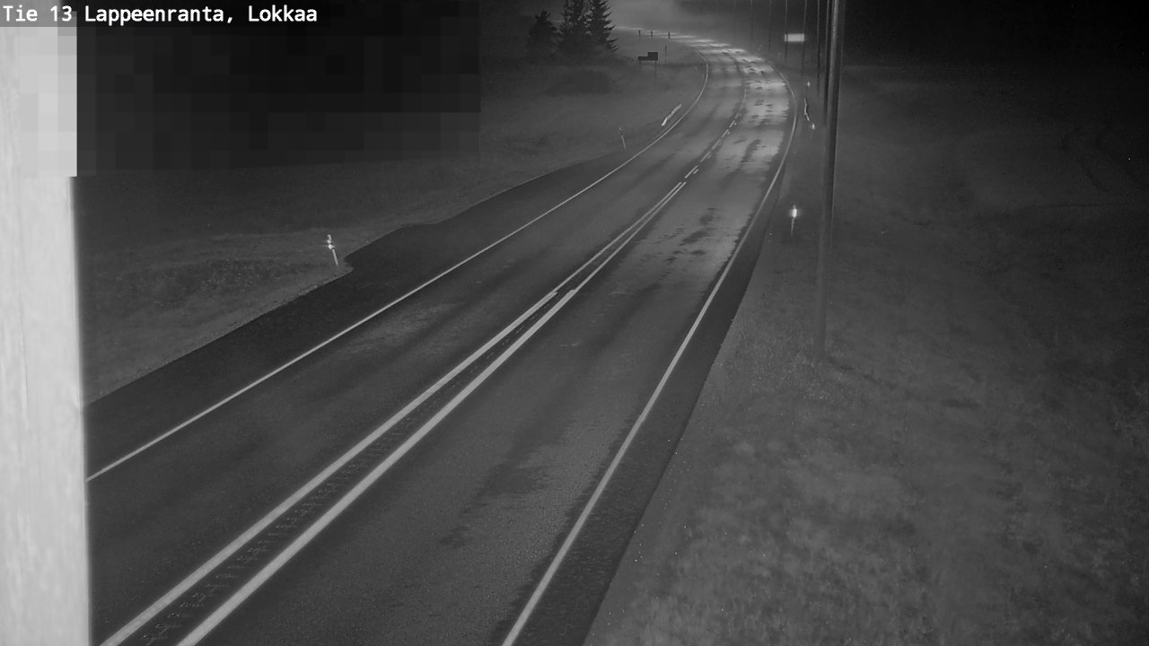 Kelikamerat Kuva Tie 13 Lokkaan suora, Lappeenranta, Etelä-Karjala