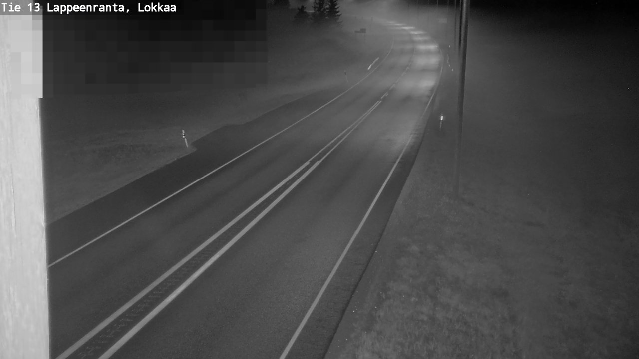 Kelikamerat Kuva Tie 13 Lokkaan suora, Lappeenranta, Etelä-Karjala