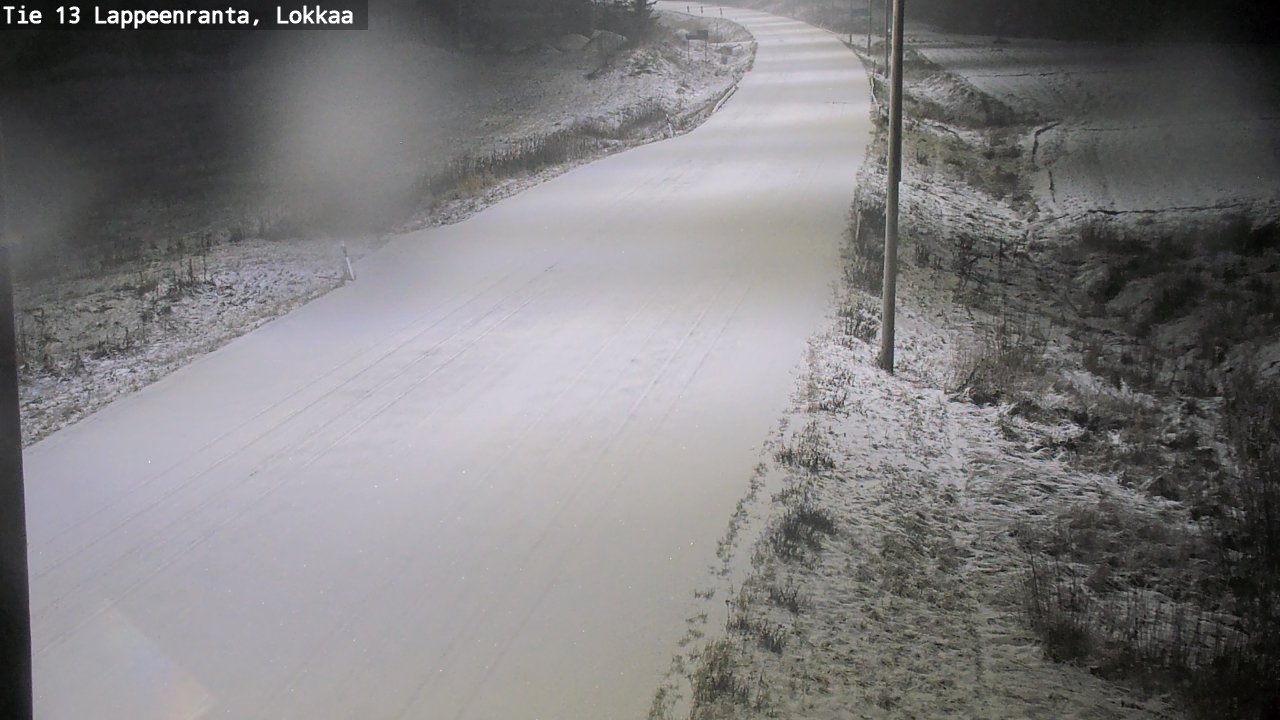 Kelikamerat Kuva Tie 13 Lokkaan suora, Lappeenranta, Etelä-Karjala