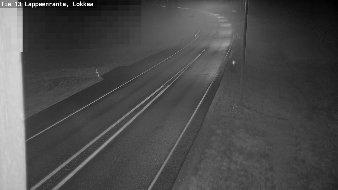 Kelikamerat Kuva Tie 13 Lokkaan suora, Lappeenranta, Etelä-Karjala