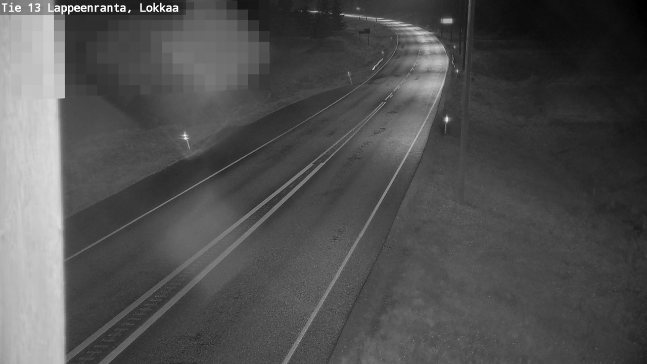 Kelikamerat Kuva Tie 13 Lokkaan suora, Lappeenranta, Etelä-Karjala