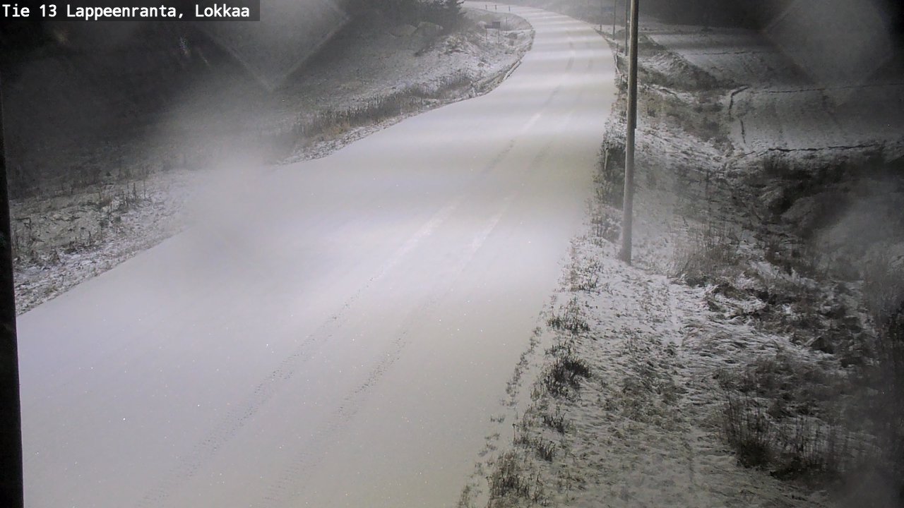 Kelikamerat Kuva Tie 13 Lokkaan suora, Lappeenranta, Etelä-Karjala