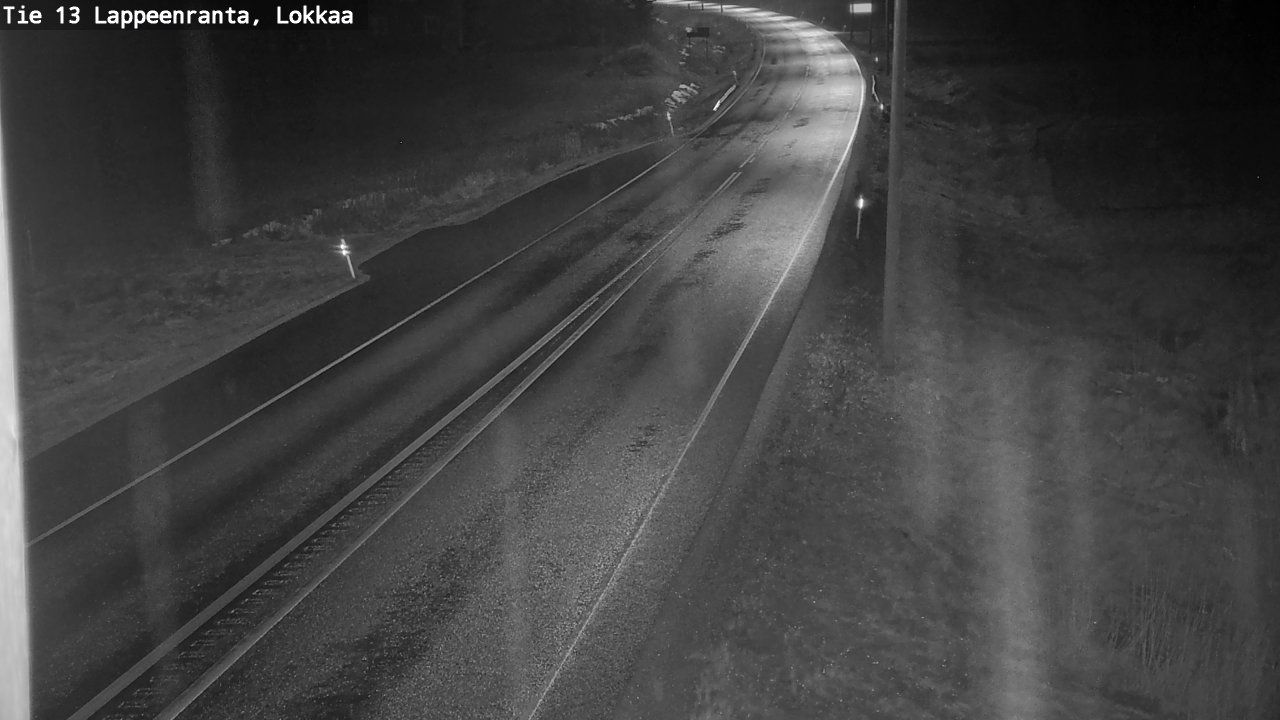 Kelikamerat Kuva Tie 13 Lokkaan suora, Lappeenranta, Etelä-Karjala