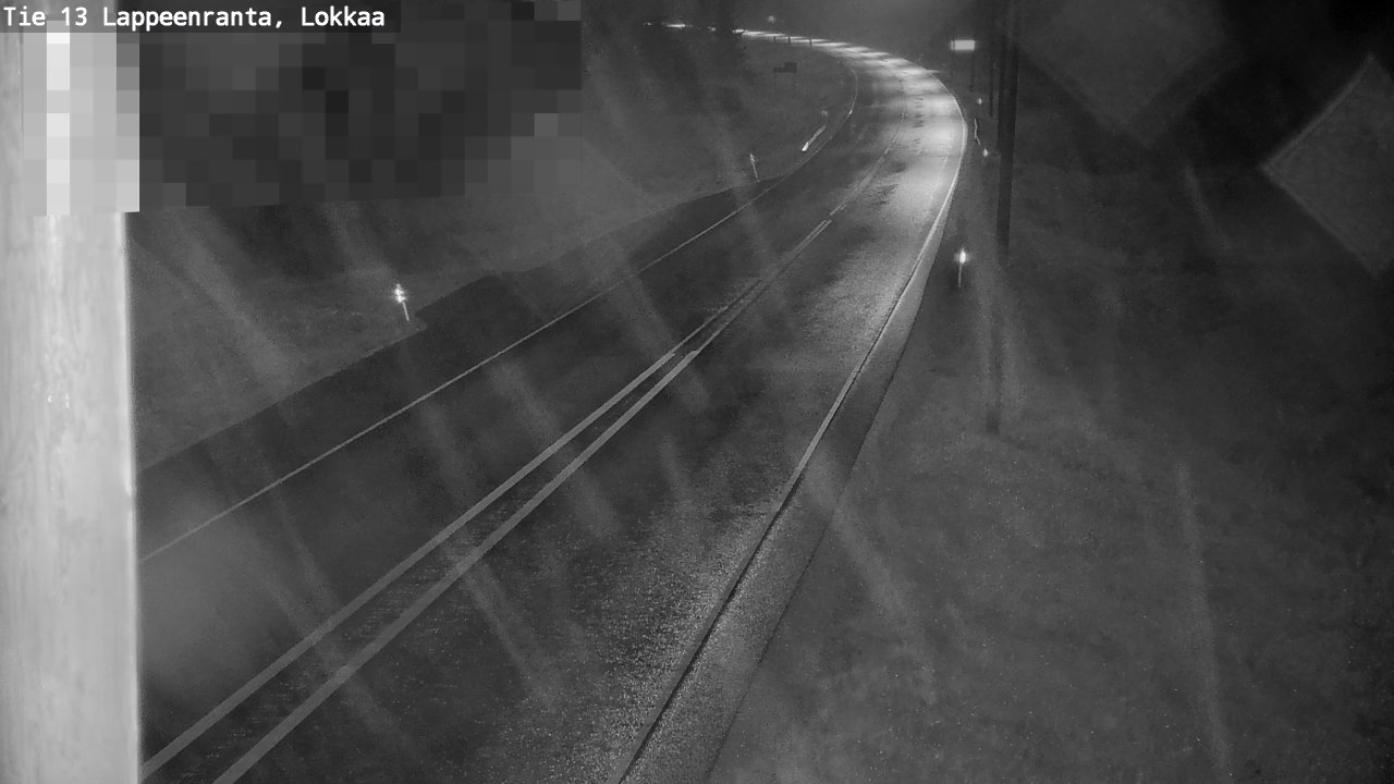 Kelikamerat Kuva Tie 13 Lokkaan suora, Lappeenranta, Etelä-Karjala