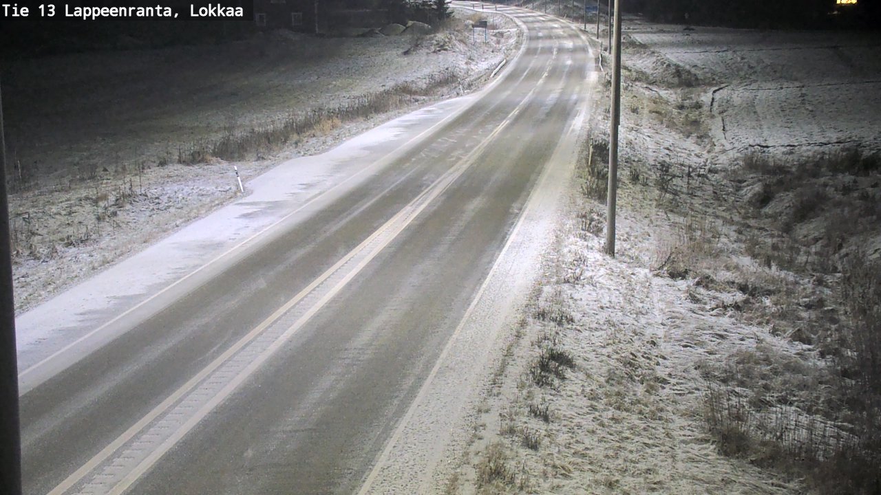 Kelikamerat Kuva Tie 13 Lokkaan suora, Lappeenranta, Etelä-Karjala