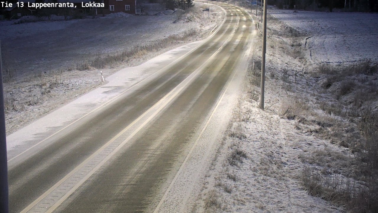 Kelikamerat Kuva Tie 13 Lokkaan suora, Lappeenranta, Etelä-Karjala
