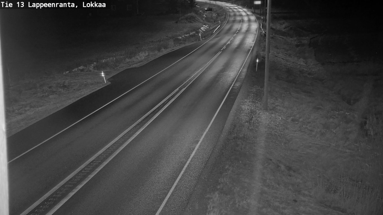 Kelikamerat Kuva Tie 13 Lokkaan suora, Lappeenranta, Etelä-Karjala