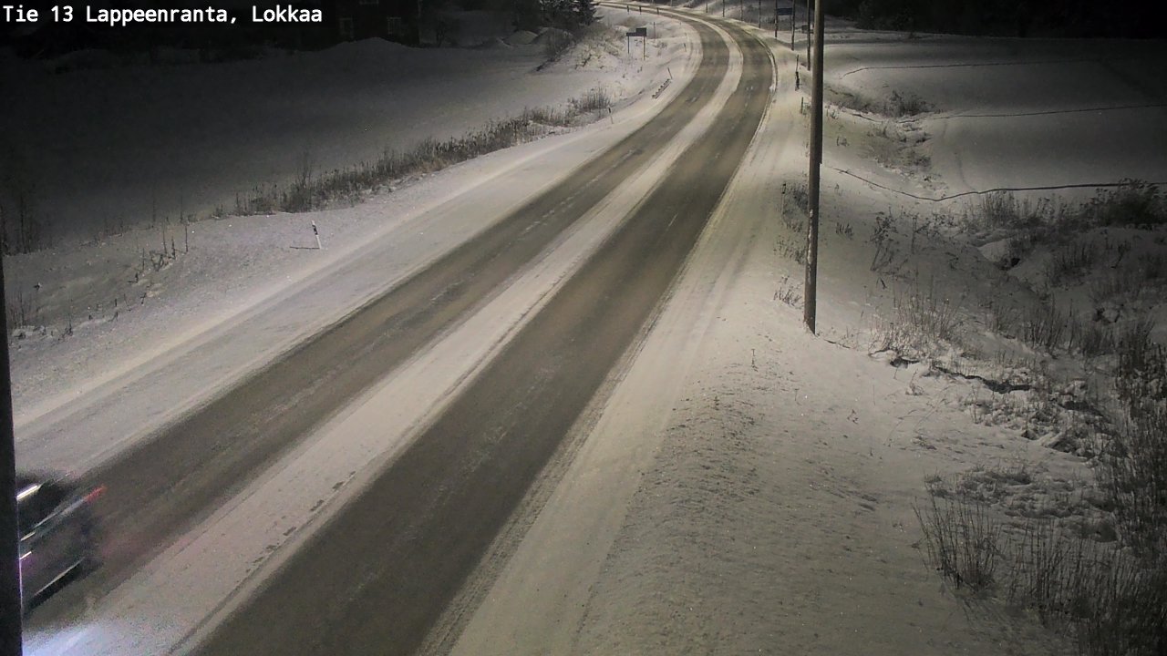 Kelikamerat Kuva Tie 13 Lokkaan suora, Lappeenranta, Etelä-Karjala