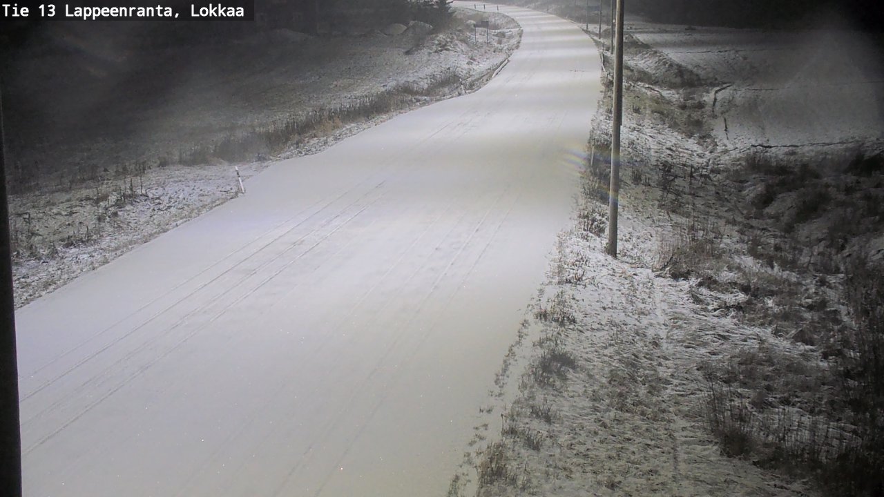 Kelikamerat Kuva Tie 13 Lokkaan suora, Lappeenranta, Etelä-Karjala