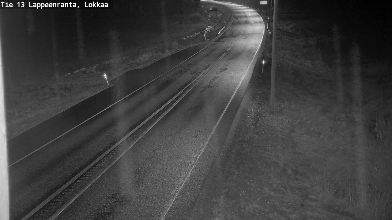 Kelikamerat Kuva Tie 13 Lokkaan suora, Lappeenranta, Etelä-Karjala