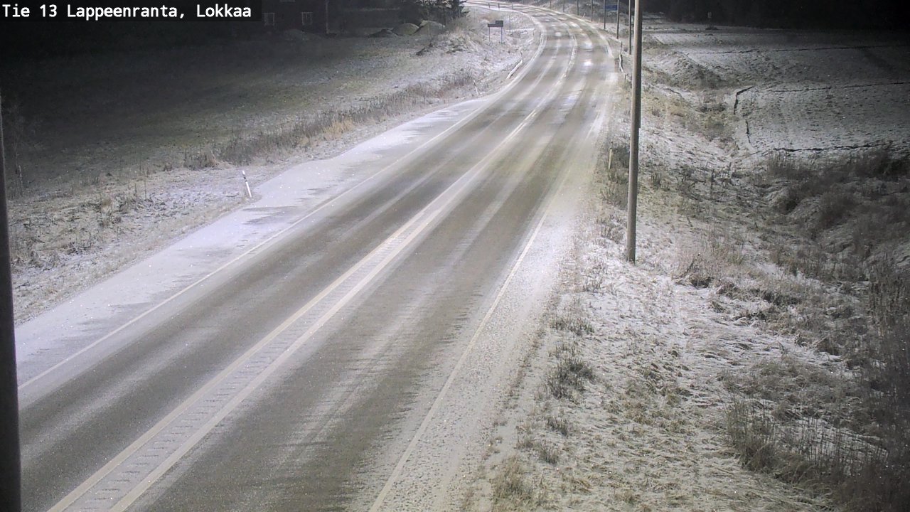 Kelikamerat Kuva Tie 13 Lokkaan suora, Lappeenranta, Etelä-Karjala