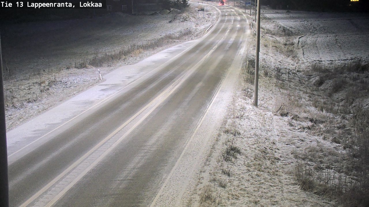 Kelikamerat Kuva Tie 13 Lokkaan suora, Lappeenranta, Etelä-Karjala