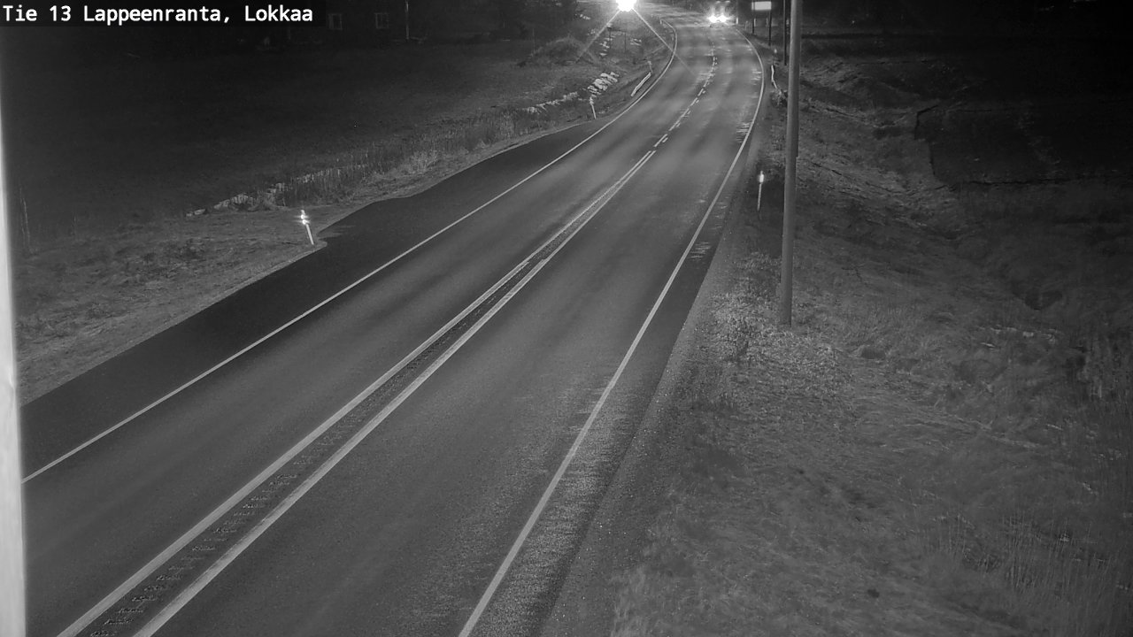 Kelikamerat Kuva Tie 13 Lokkaan suora, Lappeenranta, Etelä-Karjala