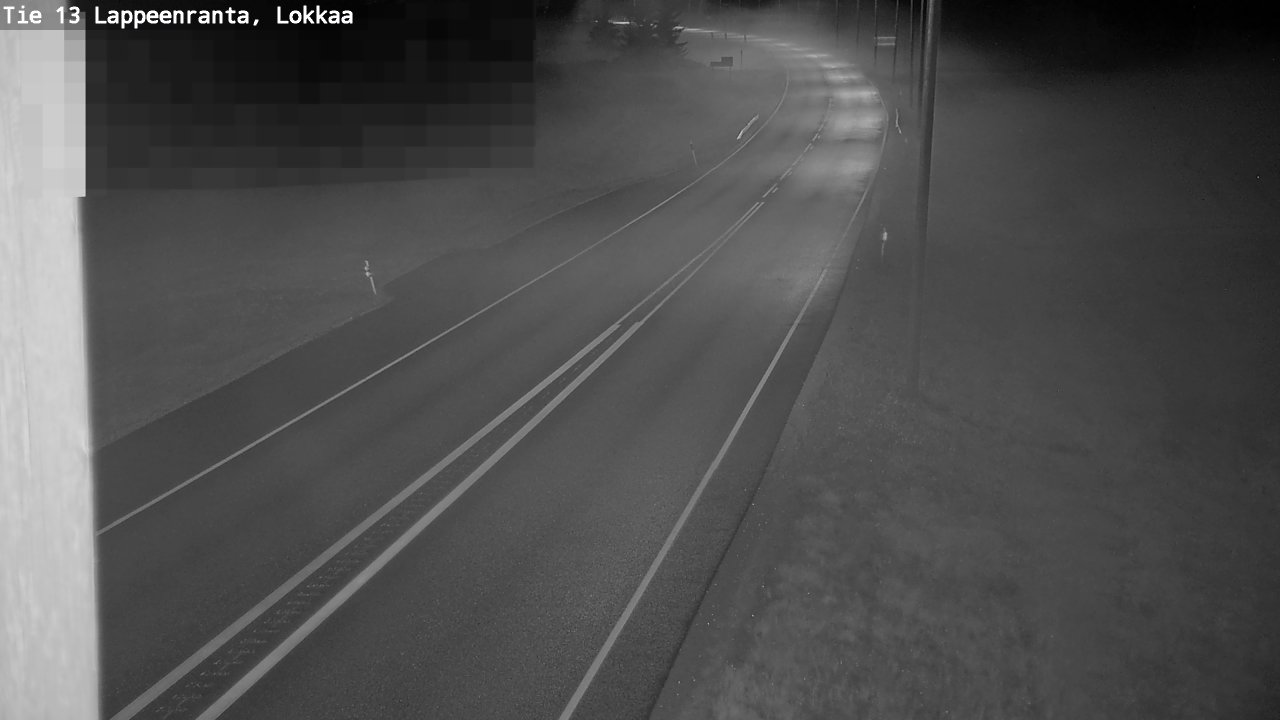 Kelikamerat Kuva Tie 13 Lokkaan suora, Lappeenranta, Etelä-Karjala