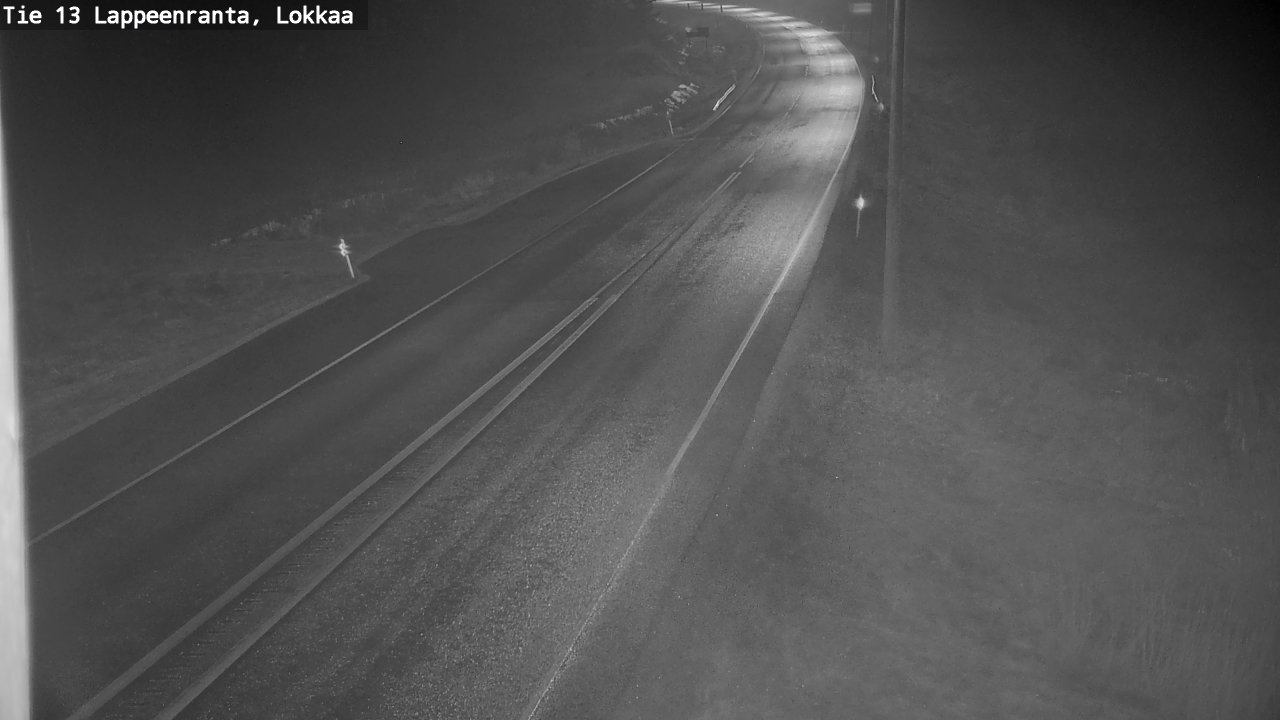 Kelikamerat Kuva Tie 13 Lokkaan suora, Lappeenranta, Etelä-Karjala