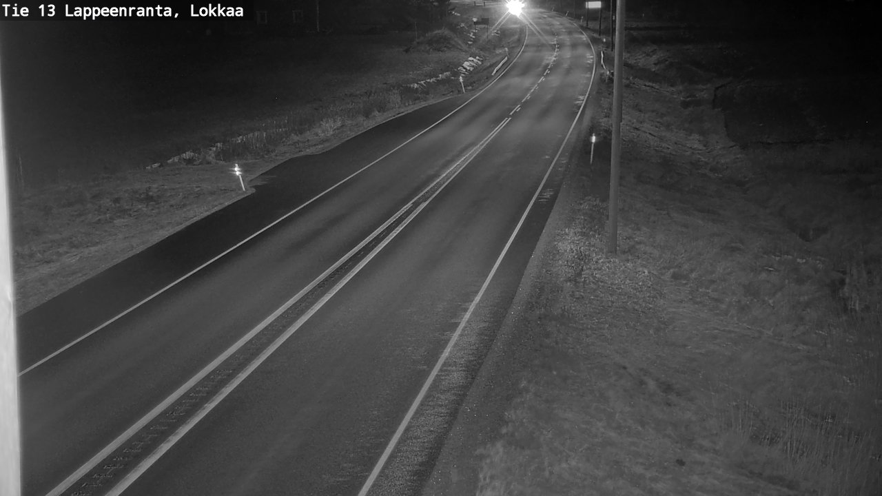 Kelikamerat Kuva Tie 13 Lokkaan suora, Lappeenranta, Etelä-Karjala
