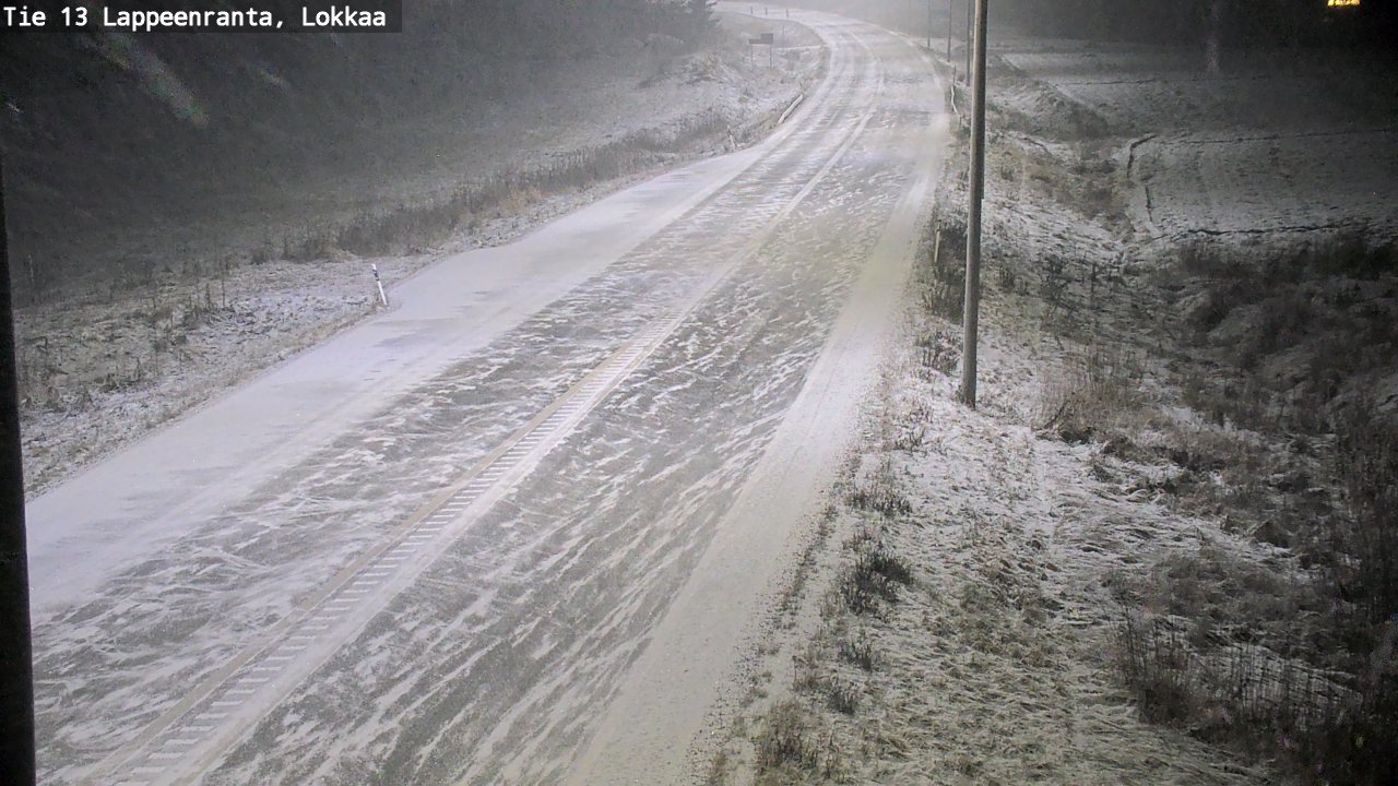 Kelikamerat Kuva Tie 13 Lokkaan suora, Lappeenranta, Etelä-Karjala